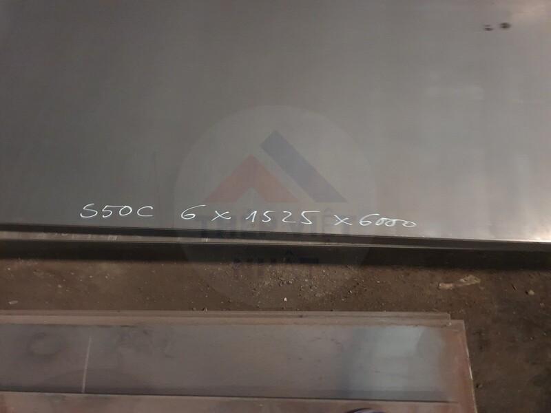 THÉP TẤM S50C DÀY 6MM/ THÉP TẤM 6LY S50C