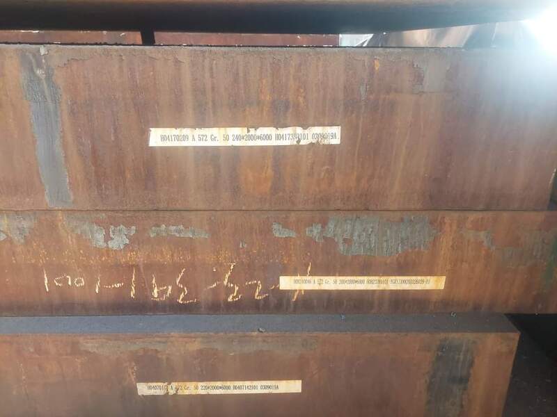 THÉP TẤM ASTM A572 NHẬP KHẨU NHẬT BẢN