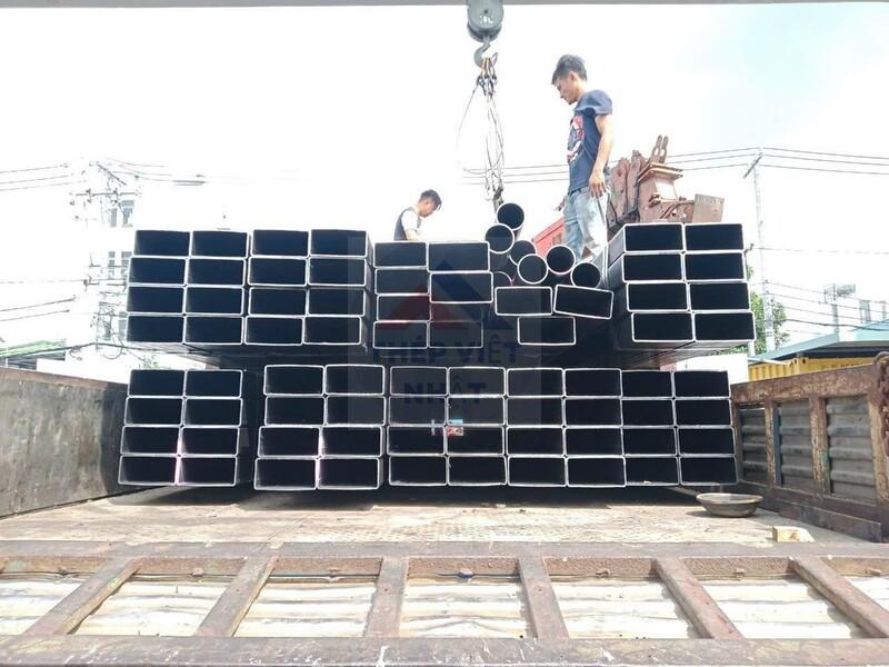 THÉP HỘP CHỮ NHẬT 80X160X6LI/ THÉP HỘP 80X160X6MM