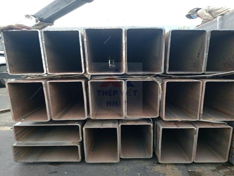 THÉP HỘP CHỮ NHẬT 80X160X10LI/ THÉP HỘP 80X160X10MM