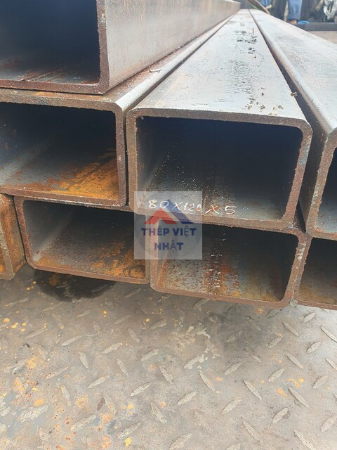 THÉP HỘP 75X125X4MM/ THÉP HỘP CHỮ NHẬT 75X125X4LI