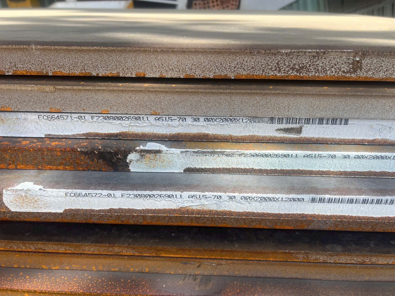 THÉP TẤM A515 Gr70 DÀY 30MM/ 30LY/ 30LI NHẬP HÀN QUỐC