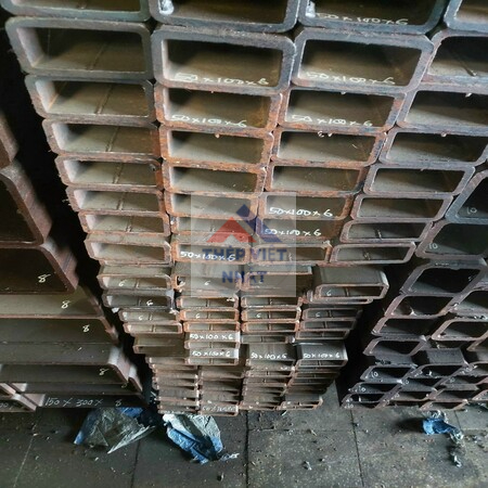 THÉP HỘP 50X100X4MM/ THÉP HỘP CHỮ NHẬT 50X100X4LI